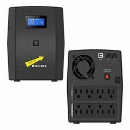 SWE-TECH 3C Vesta Pro 2000 UPS VP, 2000 VA Volt Amps, Uninterrupted Power Supply, Black FWT91W1-32000